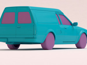 Escort 4thGen Van Shell print kit 3D Print Model