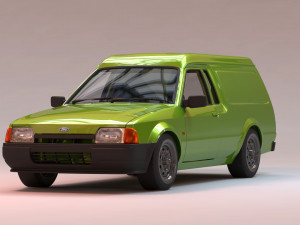 Escort 4thGen Van Shell print kit 3D Print Model