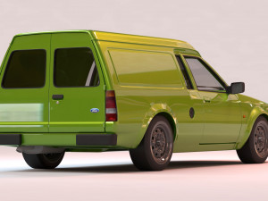Escort 4thGen Van Shell print kit 3D Print Model