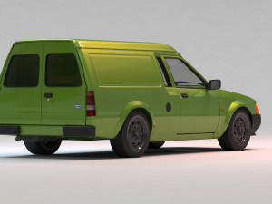 Escort 4thGen Van Shell print kit 3D Print Model