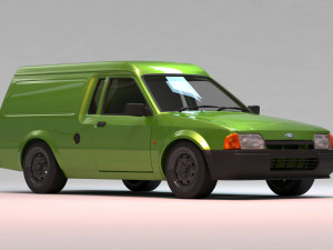 Escort 4thGen Van Shell print kit 3D Print Model
