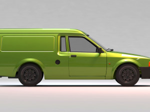 Escort 4thGen Van Shell print kit 3D Print Model