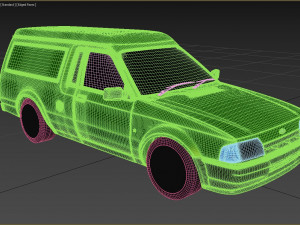 Escort 4thGen Van Shell print kit 3D Print Model