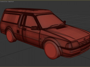 Escort 4thGen Van Shell print kit 3D Print Model