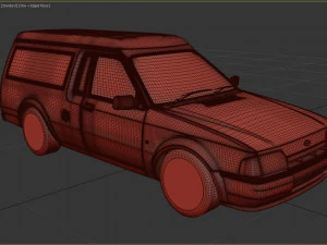 Escort 4thGen Van Shell print kit 3D Print Model