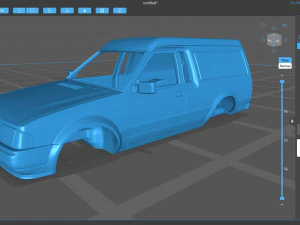 Escort 4thGen Van Shell print kit 3D Print Model
