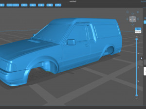 Escort 4thGen Van Shell print kit 3D Print Model