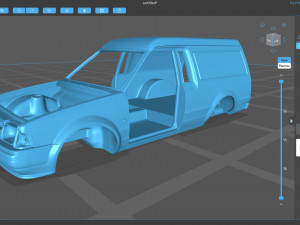 Escort 4thGen Van Shell print kit 3D Print Model