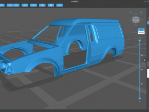 Escort 4thGen Van Shell print kit 3D Print Model