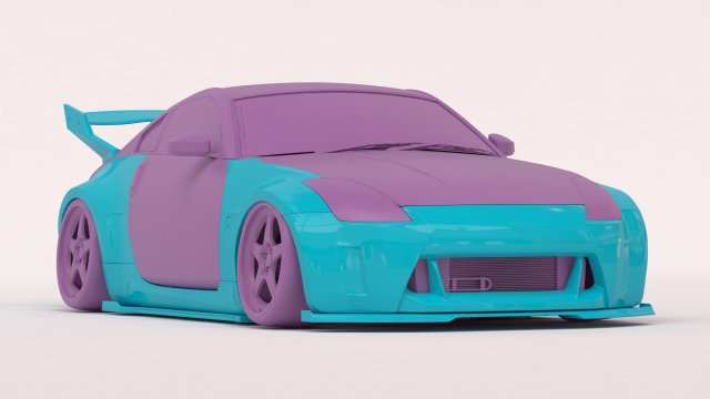 Spirit-Rei Z33 KAEN kit 3D 打印模型 .c4d .max .obj .3ds .fbx .stl .blend 