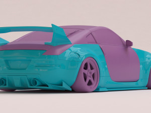 Spirit-Rei Z33 KAEN kit 3Dプリントモデル in 車 3DExport