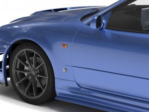 Skyline R34 S-Tune bodykit and custom addons 3Dプリントモデル
