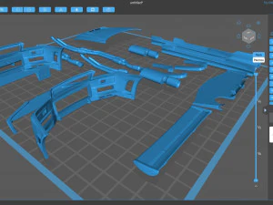 Skyline R34 S-Tune bodykit and custom addons 3D Print Model