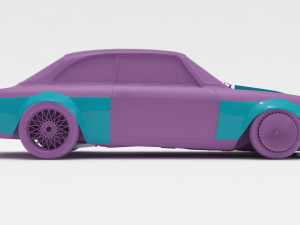 Alfa Romeo Giulia GTA KS wide body kit 3D Print Model