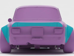 Alfa Romeo Giulia GTA KS wide body kit 3D Print Model