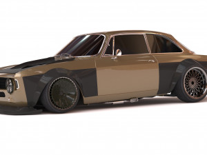 Alfa Romeo Giulia GTA KS wide body kit 3D Print Model