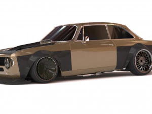 Alfa Romeo Giulia GTA KS wide body kit 3D Print Model