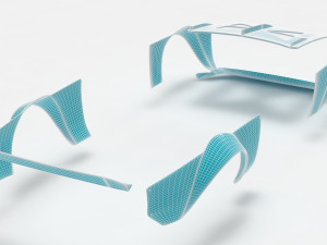 Alfa Romeo Giulia GTA KS wide body kit 3D Print Model