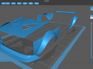 Alfa Romeo Giulia GTA KS wide body kit 3D Print Model