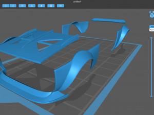 Alfa Romeo Giulia GTA KS wide body kit 3D Print Model