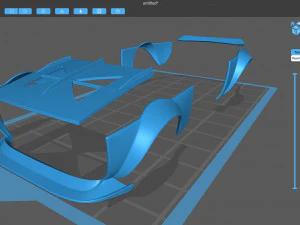 Alfa Romeo Giulia GTA KS wide body kit 3D Print Model