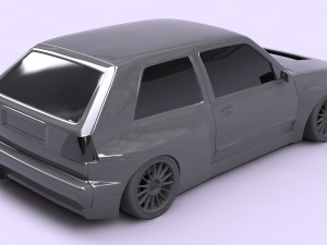 Golf 2 Pandem Print Kit 3D Baskı Modeli