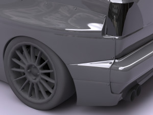 Golf 2 Pandem Print Kit 3D Baskı Modeli