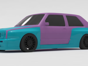Golf 2 Pandem Print Kit 3D Baskı Modeli