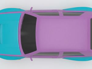 Golf 2 Pandem Print Kit 3D Baskı Modeli