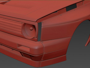 Golf 2 Pandem Print Kit 3D Baskı Modeli