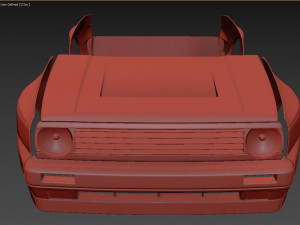 Golf 2 Pandem Print Kit 3D Baskı Modeli