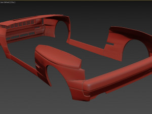 Golf 2 Pandem Print Kit 3D Baskı Modeli
