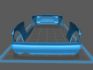 Golf 2 Pandem Print Kit 3D Baskı Modeli