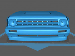 Golf 2 Pandem Print Kit 3D Baskı Modeli