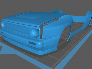 Golf 2 Pandem Print Kit 3D Baskı Modeli