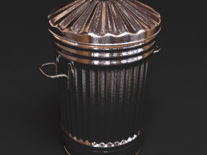 Classic Trash bin printable Modelo de impresión 3D