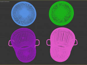 经典垃圾桶可打印 3D 打印模型