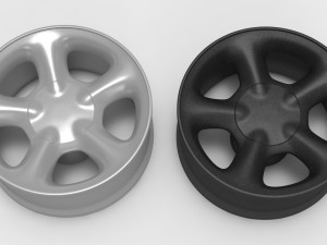 Escort Cosworth Printable Rim 3D Print Model
