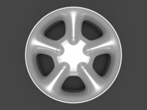 Escort Cosworth Printable Rim 3D Print Model