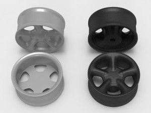 Escort Cosworth Printable Rim 3D Print Model