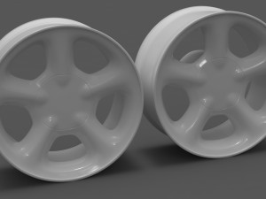Escort Cosworth Printable Rim 3D Print Model