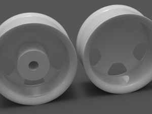 Escort Cosworth Printable Rim 3D Print Model