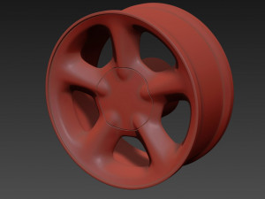 Escort Cosworth Printable Rim 3D Print Model