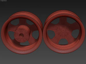 Escort Cosworth Printable Rim 3D Print Model
