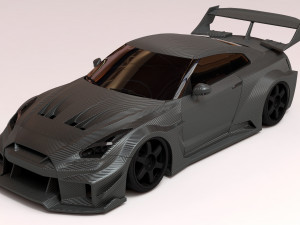 35GT-RR Body Kit Modelo de Impressão 3D