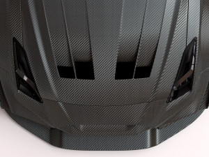35GT-RR Body Kit Modelo de Impressão 3D