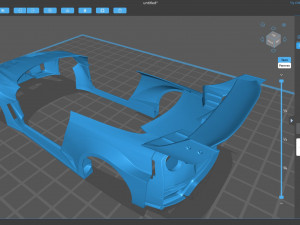 35GT-RR Body Kit Modelo de Impressão 3D