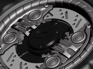 Arkham Knight Batmobile Wheel printable 3D Print Model