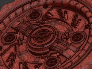 Arkham Knight Batmobile Wheel printable 3D Print Model