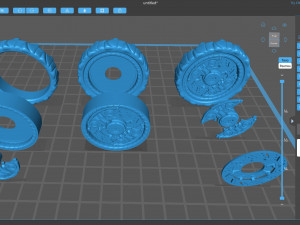 Arkham Knight Batmobile Wheel printable 3D printmodel
